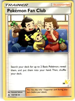 Pokemon Fan Club - (#28 Pikachu Stamped) Promo Battle Academy 133/156 LP - Image 1