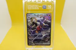 2025 Pokemon S&V Destined Rivals Cythnia's Garchomp EX SIR 232 TAG 10 GEM MINT - Image 1