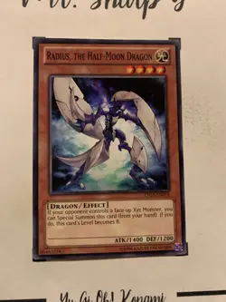 RADIUS, THE HALF-MOON DRAGON - LTGY-EN014 ENGLISH Yu-Gi-OH! CARD COMMON KONAMI - Image 4