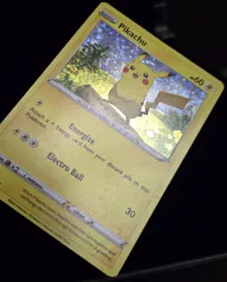 Pokemon TCG - PIKACHU #7 - CONFETTI HOLO PROMO - MCDONALD'S COLLECTION 2022 - MP - Image 3