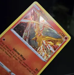 Pokemon TCG - MOLTRES - 021/172 - COSMOS HOLO PROMO - BRILLIANT STARS 2022 - LP - Image 3