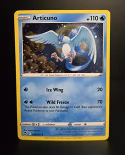 Pokemon TCG - ARTICUNO - 036/195 - COSMOS HOLO PROMO - SILVER TEMPEST 2022 - LP - Image 1