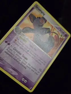 Pokemon TCG - GRUMPIG - 20/100 - RARE - EX: CRYSTAL GUARDIANS (2006) - MP/LP - Image 2