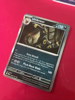 2025 Pokemon Umbreon 059/131 (Poke Ball) Holo- Prismatic Evolution (C) - Image 1