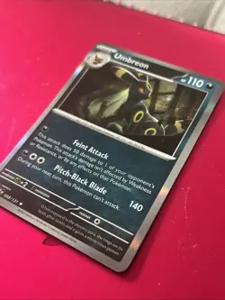 2025 Pokemon Umbreon 059/131 (Poke Ball) Holo- Prismatic Evolution (C) - Image 2