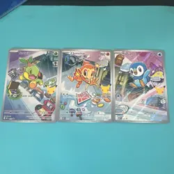 Pokemon 2026 First Partners Illustration Collection Promo Set - Sinnoh Starters - Image 1