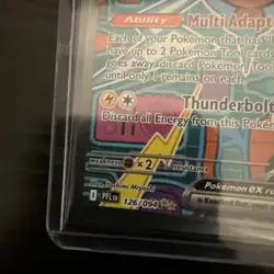 Pokemon TCG, Rotom EX 126/094 Phantasmal Flames, Special Illustration Rare, NM - Image 5