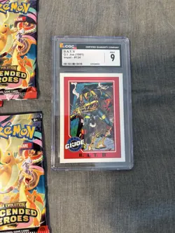 Lot of 16 Pokemon Ascended Heroes Booster Packs with bonus GI Joe Slabs - Image 3
