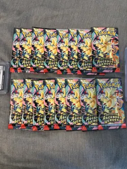 Lot of 16 Pokemon Ascended Heroes Booster Packs with bonus GI Joe Slabs - Image 4