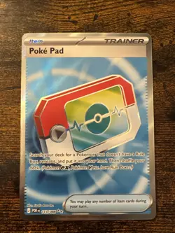 Poke Pad 113/088 Full Art Ultra Rare Mega Evolution: Perfect Order Pokemon TCG - Image 1