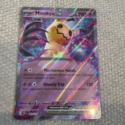Pokemon TCG, Mimikyu Ex 069/159 - Journey Together - Image 1