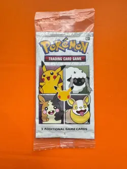 Pokemon TCG Celebrations 25th Anniversary General Mills Cereal Booster Pack - Image 1