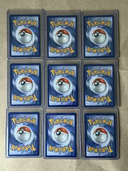 Pokemon Full Set of 9 First Partner Series 1 Illustration Collection English NM - Image 2
