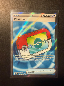 Pokemon Poke Pad Full Art Trainer 113/088 Perfect Order (+ a non holo poke pad!) - Image 1