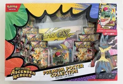 Pokemon Ascended Heroes Mega Evolution Lucario ex Premium Poster Collection - Image 1