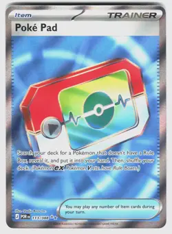 POKE PAD 113/088 ULTRA RARE PERFECT ORDER POKEMON HOLO NM/M - Image 1