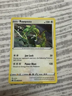 Rayquaza SWSH029 Holo Promo Sword & Shield Promo Pokemon Near Mint - Image 1