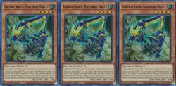 3x Infinitrack Anchor Drill | MP20-EN207 | UR | 1st Ed | NM | YuGiOh - Image 1