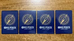 One Piece Monkey D. Luffy SEC OP13-118 Playset X4 - Image 2