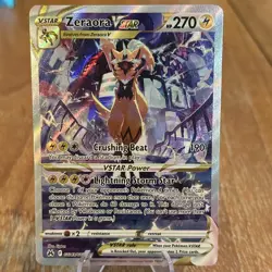 Zeraora VSTAR GG43/GG70 Crown Zenith Holo Rare Pokemon Card Full Art - Image 1