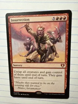 Insurrection Commander Masters Regular Card NM #236 MTG CMM - Image 1