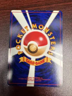 1996 Blastoise Japanese Pokemon Card BASE SET Holo No.009 Vintage - Image 2