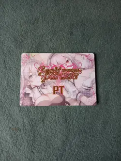 WAIFU Genki Parade PUZZLE PIECE PT Rare card Goddess Story 4/9 - Image 2