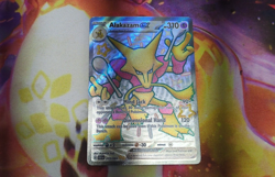 Alakazam ex 215/091 2024 Paldean Fates PokemonTCG Card Full Art Shiny Ultra Rare - Image 1