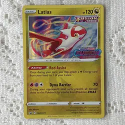 Latias SWSH171 Holo Prerelease Black Star Promo Pokemon Card MINT - Image 1