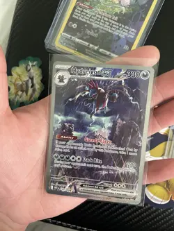 Pokemon TCG Hydreigon EX 169/086 Special Illustration Rare White Flare Card - Image 1
