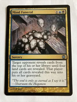 Mind Funeral Alara Reborn MTG LP - Image 1