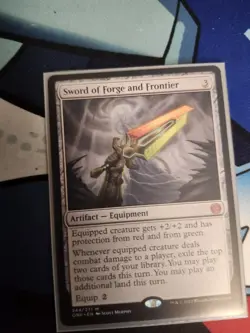 MTG Sword of Forge and Frontier, NM-Mint, English Phyrexia: All Will Be One - Image 1