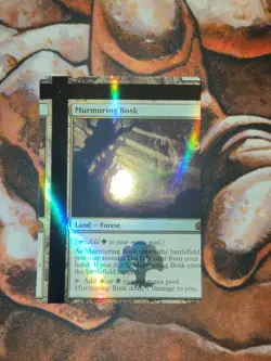 FOIL NFC Miscut Murmuring Bosk FTV Realms MTG Magic the Gathering - Image 1