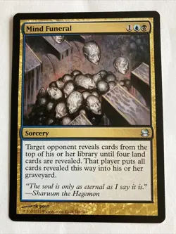Mind Funeral Modern Masters MTG LP - Image 1