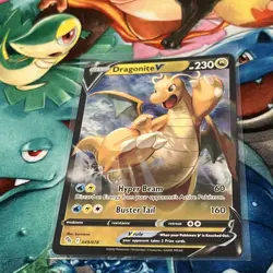 Pokemon TCG Dragonite V Pokemon GO 049/078 Holo Ultra Rare NM - Image 2