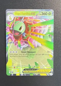Pokemon ME: Ascended Heroes Mega Meganium ex 010/217 - Image 1