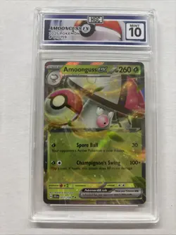 2025 Pokemon Amoonguss Ex #11 HGC 10 (sb2) - Image 1