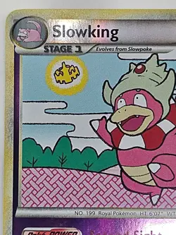 Pokemon - HeartGold & SoulSilver: Slowking (Reverse Holo) 12/123 - LP - Image 3