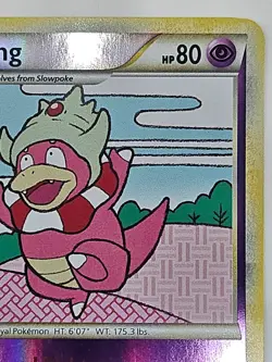 Pokemon - HeartGold & SoulSilver: Slowking (Reverse Holo) 12/123 - LP - Image 4