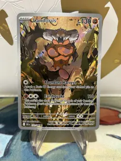 Landorus 131/086 Black Bolt Illustration Rare Pokemon TCG NM - Image 1