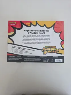 Pokemon TCG: ME Ascended Heroes Mega Emboar ex Factory Sealed Box - Image 2