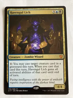 Havengul Lich Commander 2017 MTG LP - Image 1
