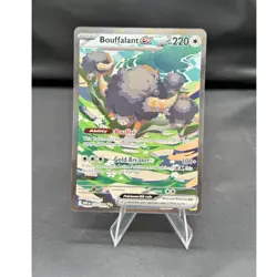 Pokemon tcg white flare Bouffalant ex 170/086 illustration rare holo English - Image 1