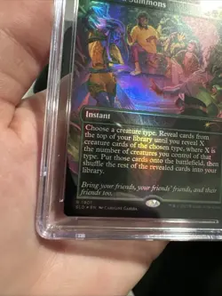 Kindred Summons -MTG -Double Rainbow SLD Foil -Everyones Invited CGC 10 Pop 1 🔥 - Image 2