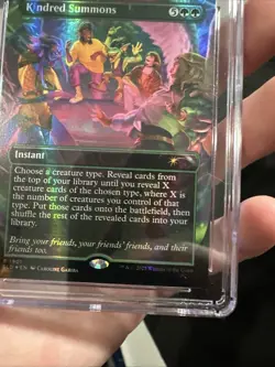 Kindred Summons -MTG -Double Rainbow SLD Foil -Everyones Invited CGC 10 Pop 1 🔥 - Image 3