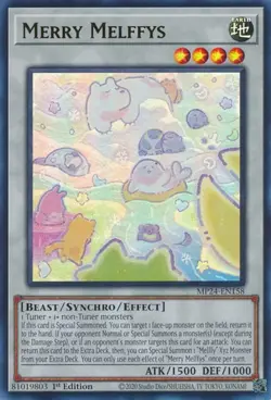 Merry Melffys - MP24-EN158 - Ultra Rare - 1st Edition Near Mint Yugioh Card - Image 1