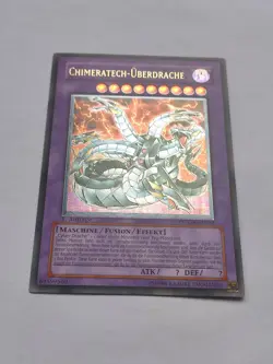 Yu-Gi-Oh! Karte Chimeratech-Uberdrache POTD-DE034 Ultimate Rare 1. Auflage - Image 3