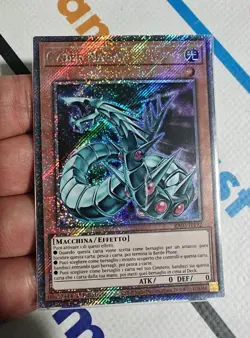 CYBER NAGA Rara Segreta Platino ITA RA03-IT192 YU-GI-OH NUOVA - Image 1