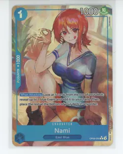 Nami R*- OP09-050- Parallel Rare - One Piece TCG -Emperors in the New World-NM - Image 1