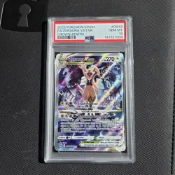 Pokemon Card - Zeraora VSTAR Crown Zenith: Galarian Gallery GG43/GG70 PSA 10 - Image 1